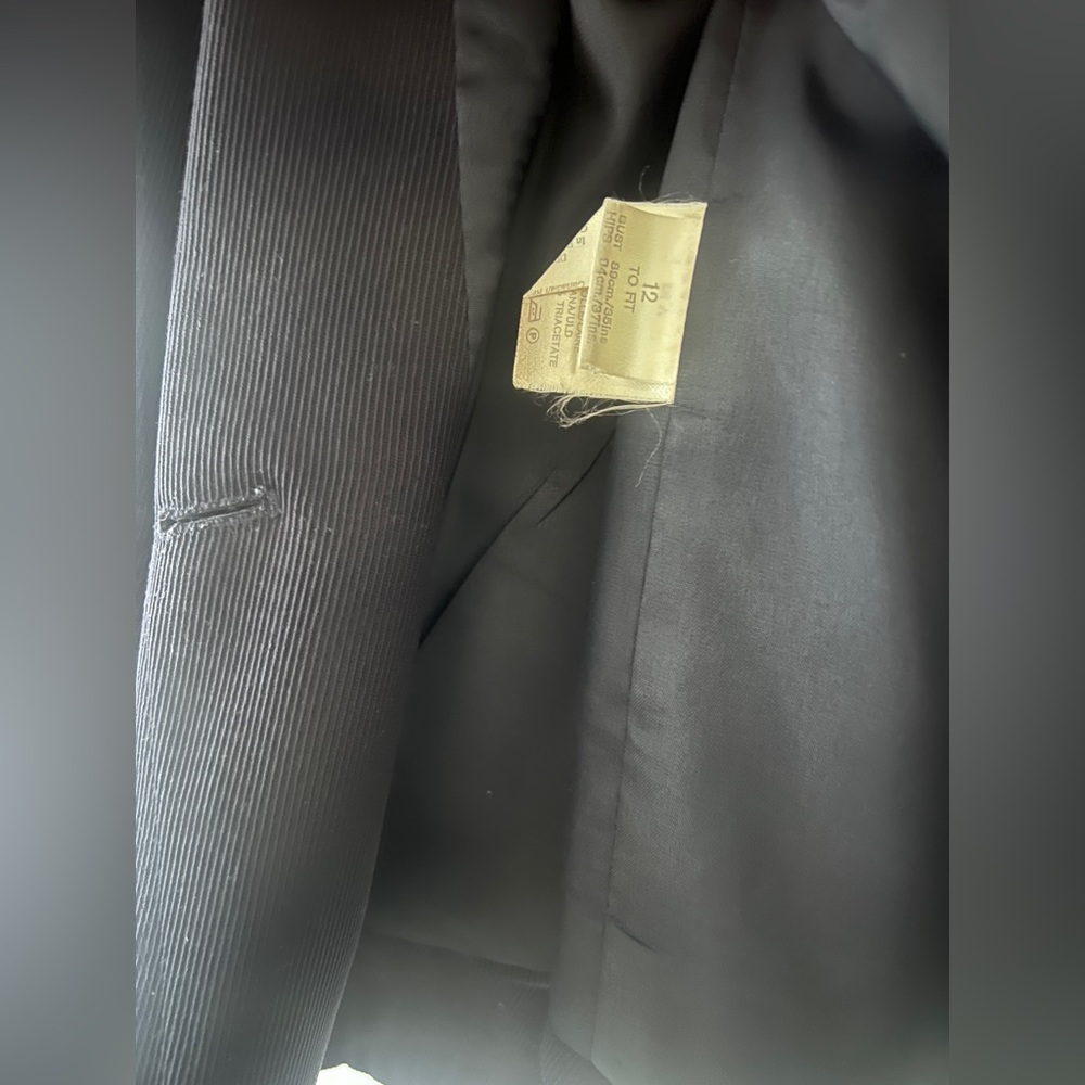 Women's Black Blazer by Jaeger - Picture 4 of 5